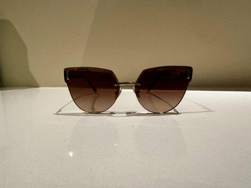 TIFFANY & Co. BROWN GOLD Gradient Women's Sunglasses TF3070 60213B