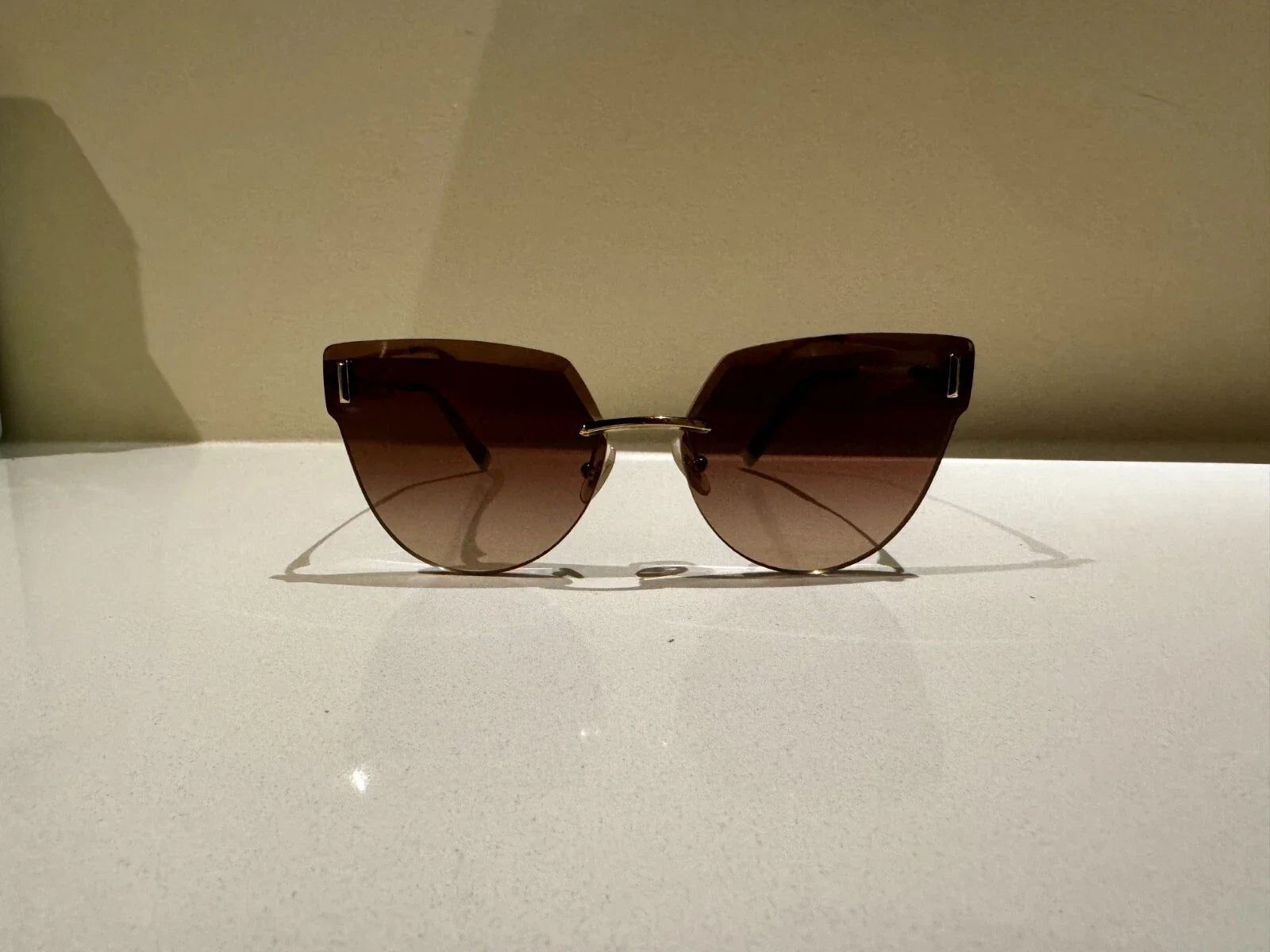 TIFFANY & Co. BROWN GOLD Gradient Women's Sunglasses TF3070 60213B