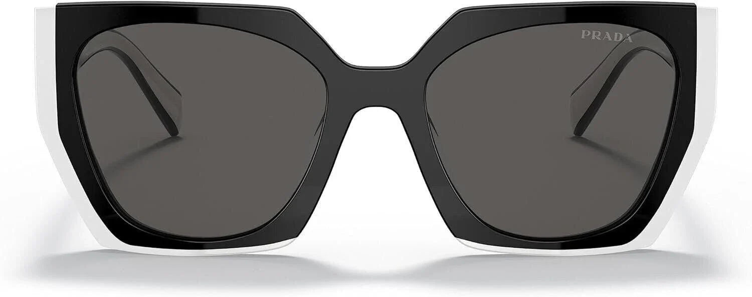 PRADA PR15WS 09Q5S0 54MM Black Talc Dark Grey Women's Sunglasses