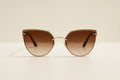 TIFFANY & Co. BROWN GOLD Gradient Women's Sunglasses TF3070 60213B